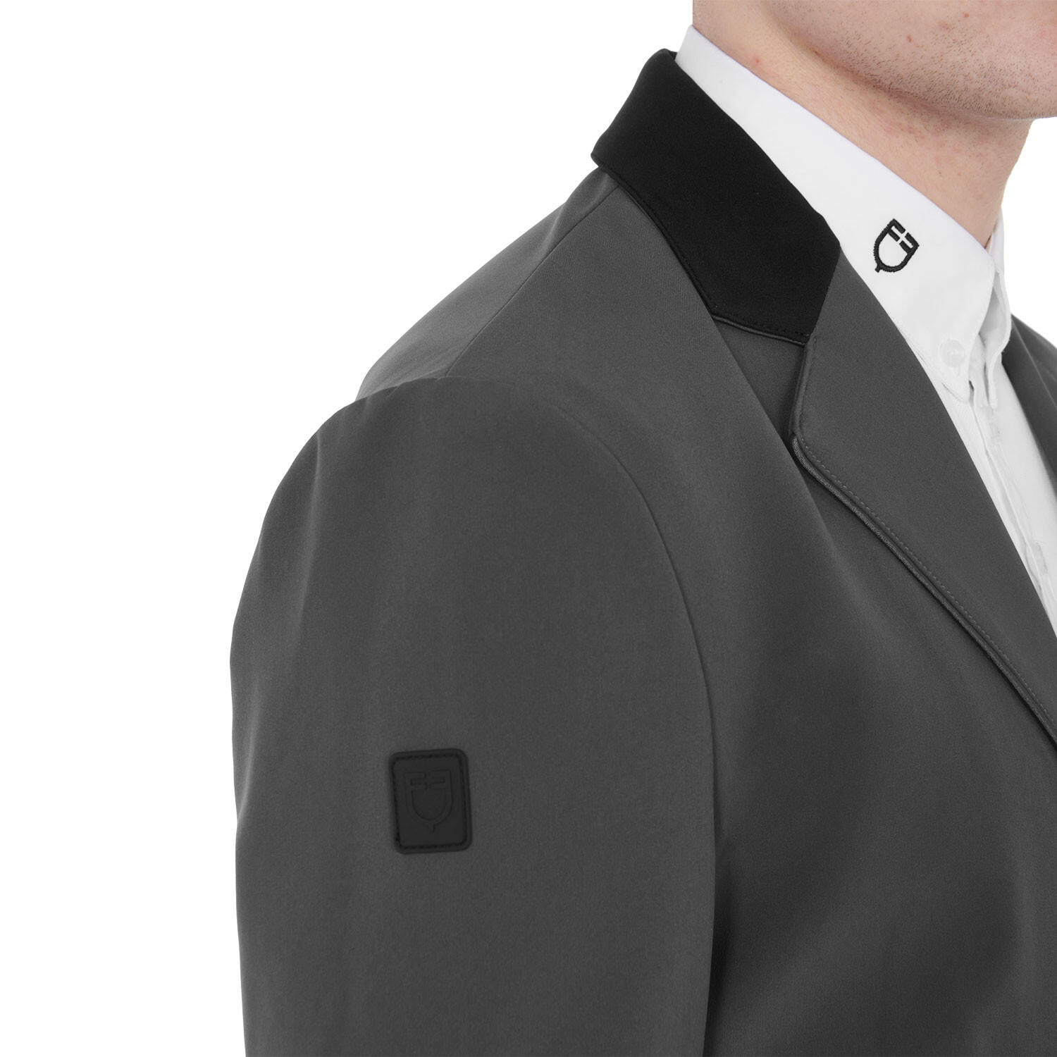 Jaqueta masculina para concurso três botões 3/7