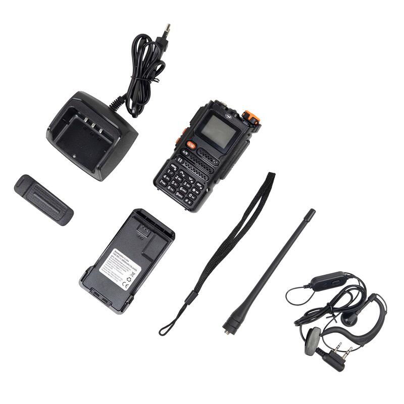 Statie radio portabila VHF/UHF dual band, 999 canale, VOX, FM, 2600 mAh