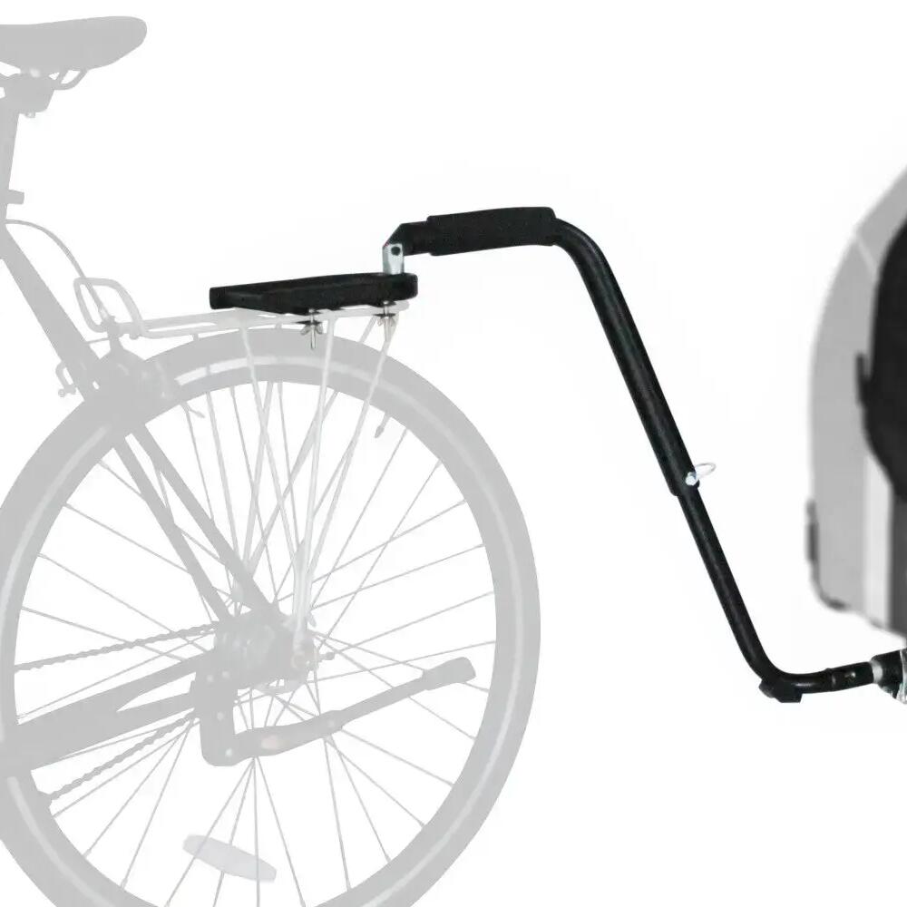 DoggyRide universal towbar for bicycle rack, black