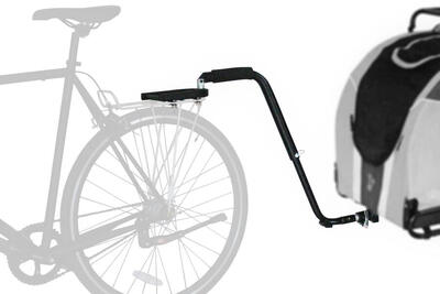 DoggyRide barra di traino universale per portapacchi nera