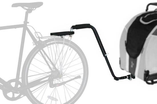 DoggyRide barra di traino universale per portapacchi nera