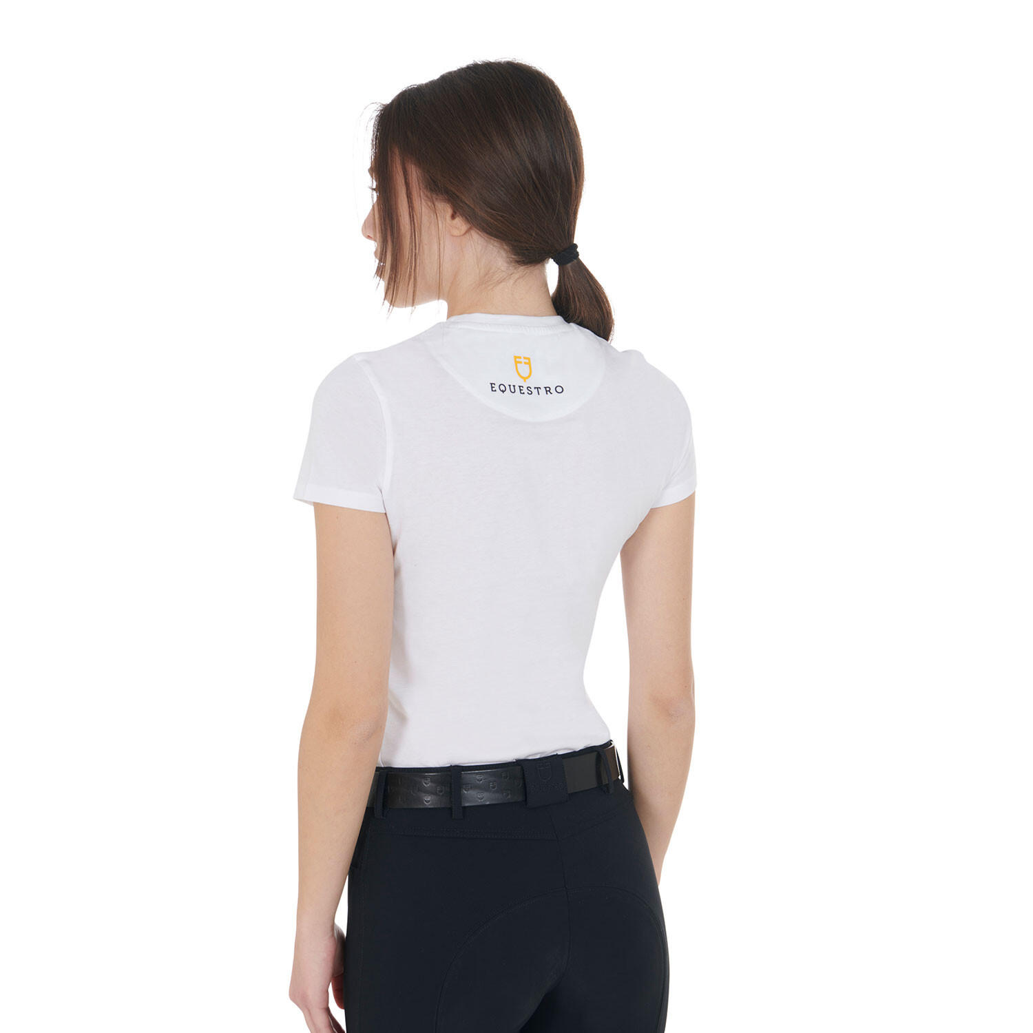 T-shirt donna slim fit con stampa raggio di luna 2/6