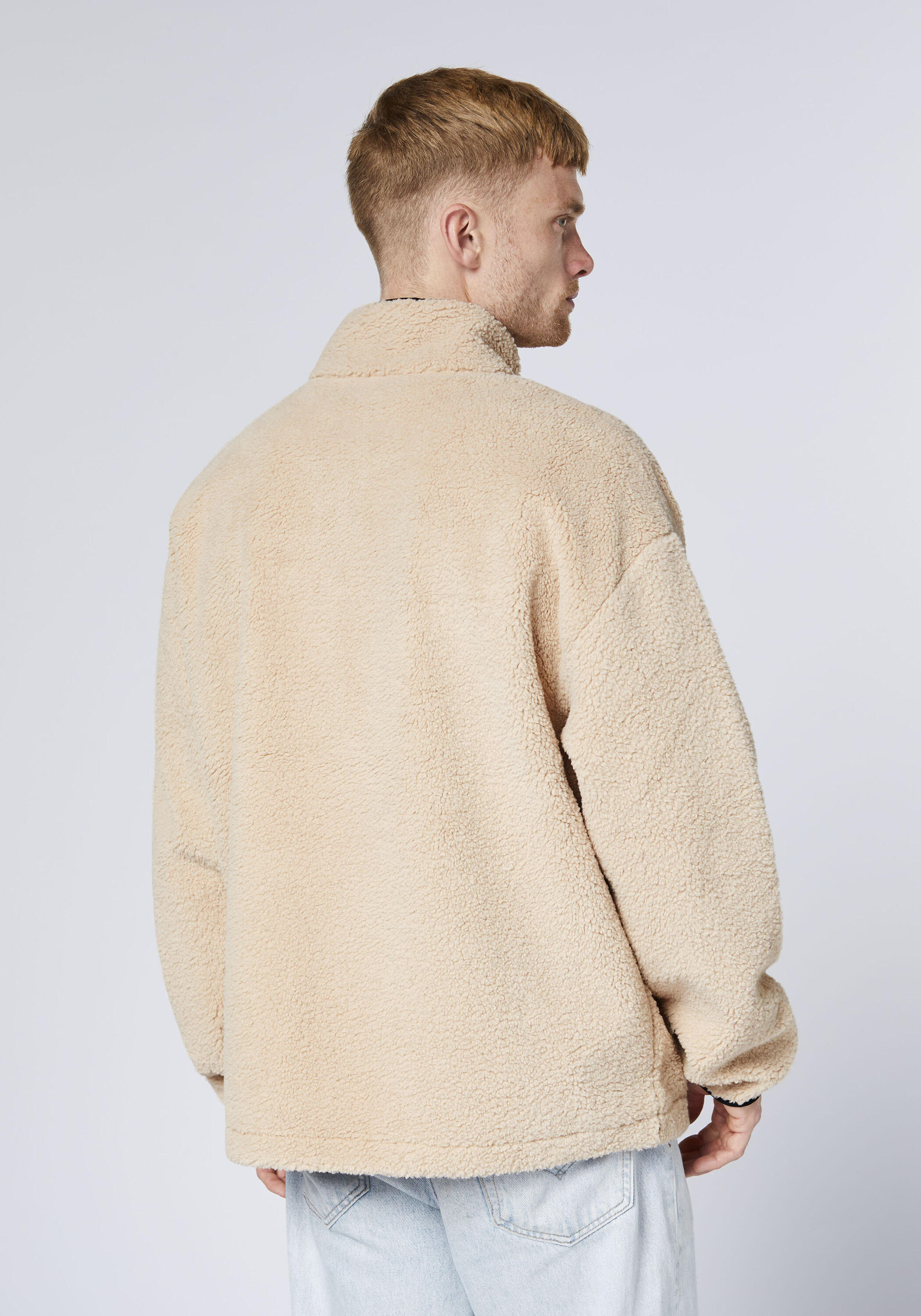 Fleecejacke mit Stehkragen 4/7