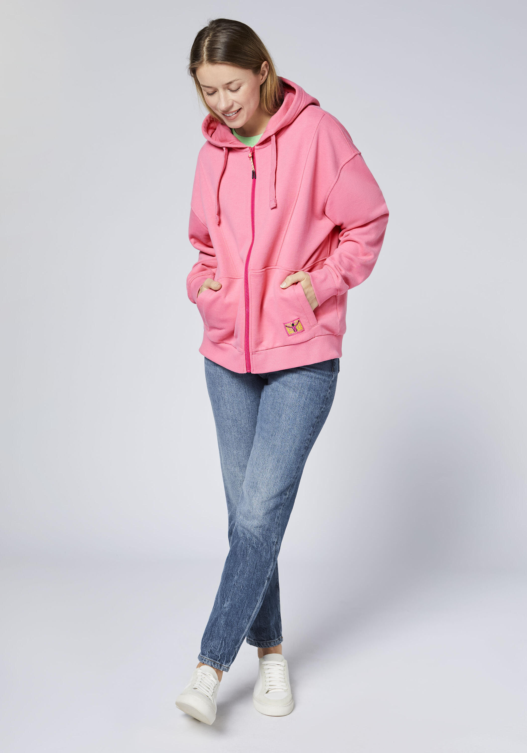 Sweatjacke aus weichem French Terry 5/7
