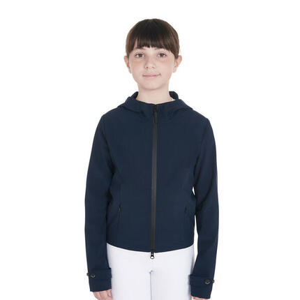 Veste softshell pour enfants slim fit en tissu technique