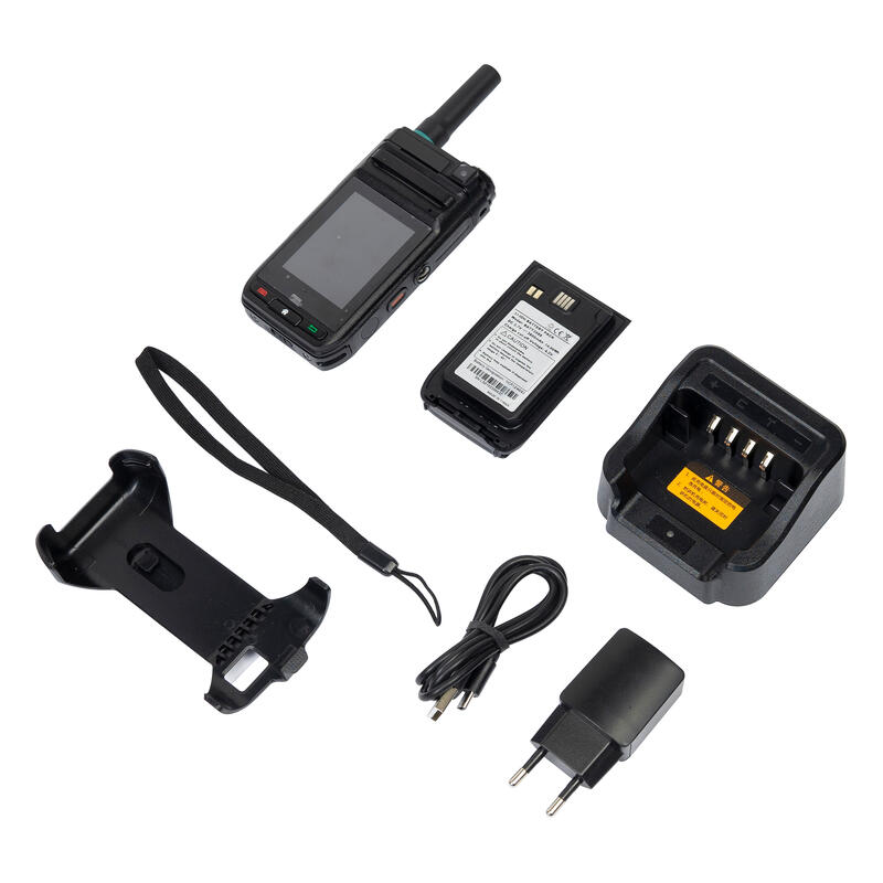 Statie radio 4G cu camera duala, ecran 2.4, 3800 mAh, IP68