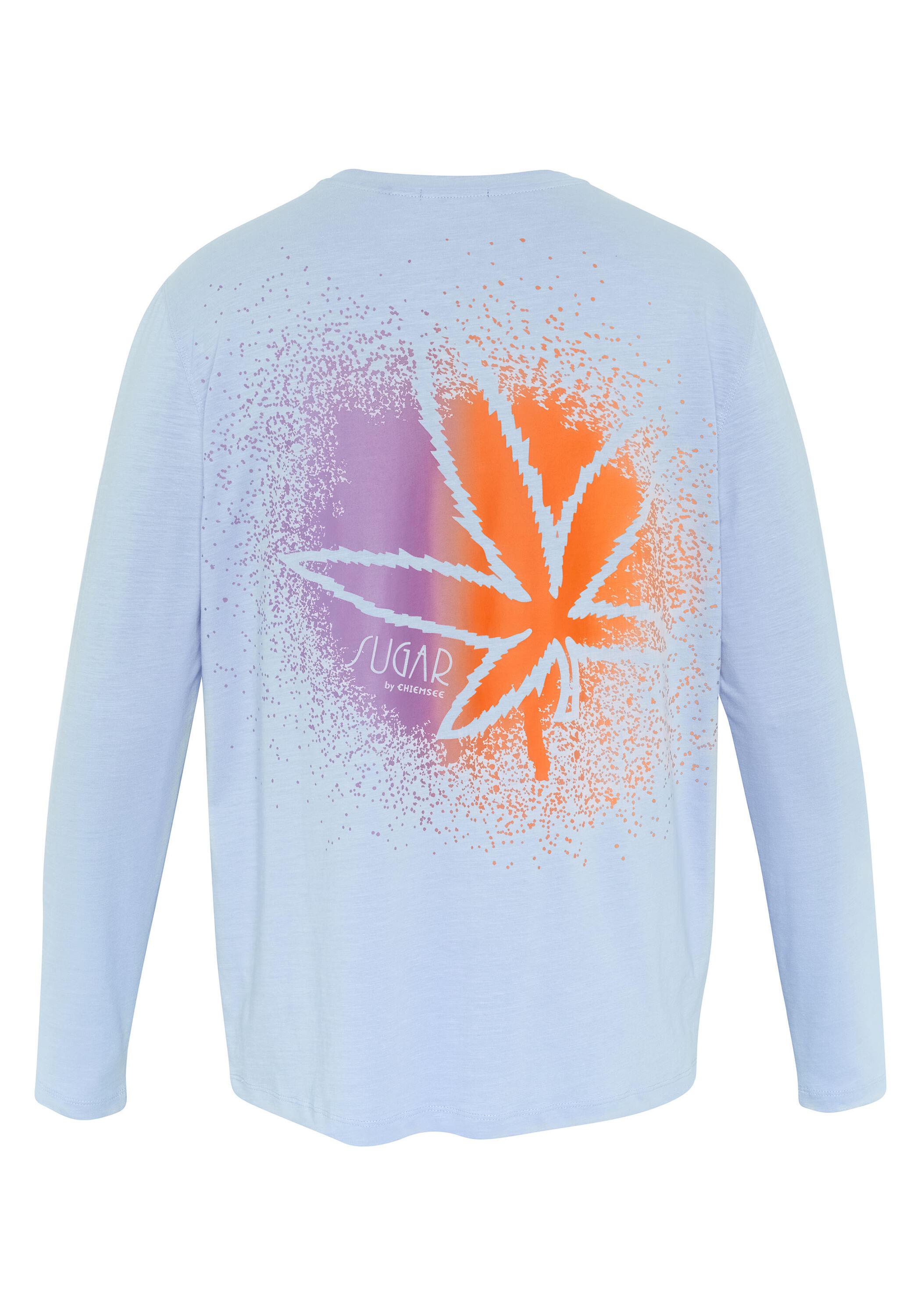 Langarmshirt mit Print in Spray-Optik 2/7