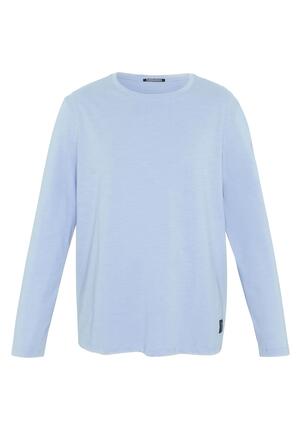 Langarmshirt mit Print in Spray-Optik