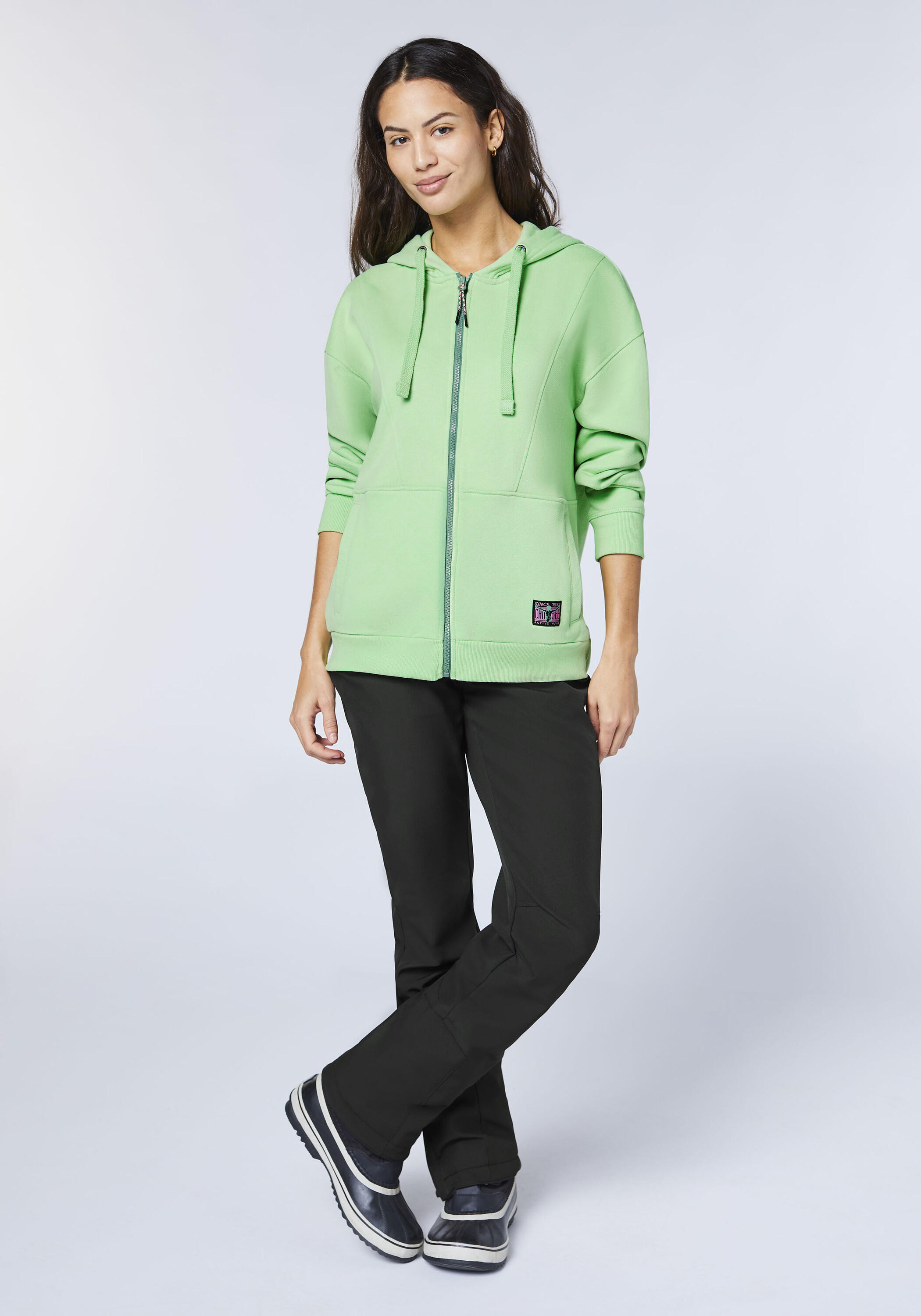 Sweatjacke aus weichem French Terry 5/7
