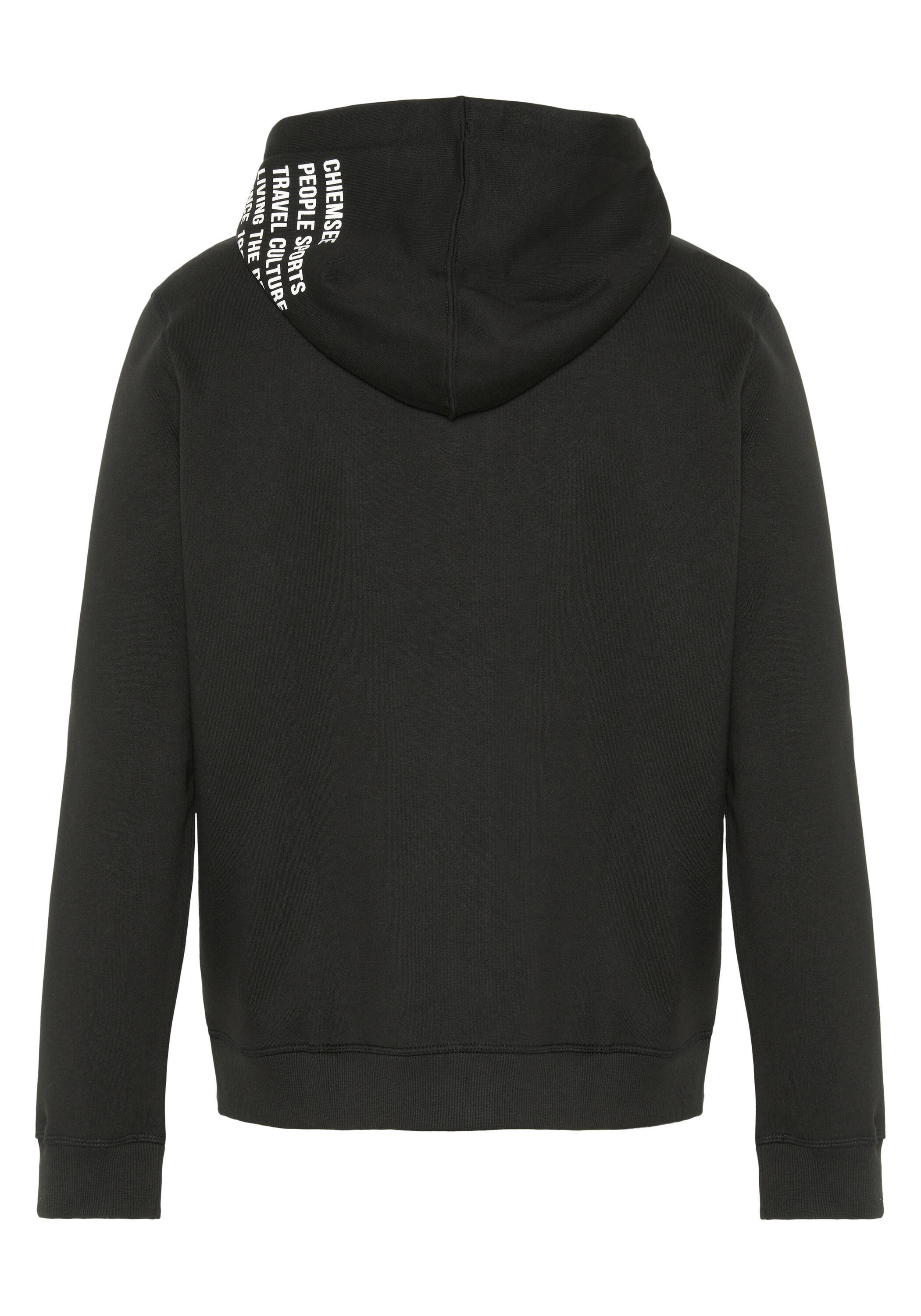 Kapuzensweatjacke mit Statement-Print und Logostick 2/7