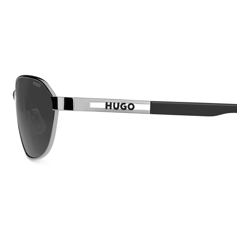 Occhiali da Sole Hugo HG 1413/S 6LB in Metallo Uomo 62 mm 3/4