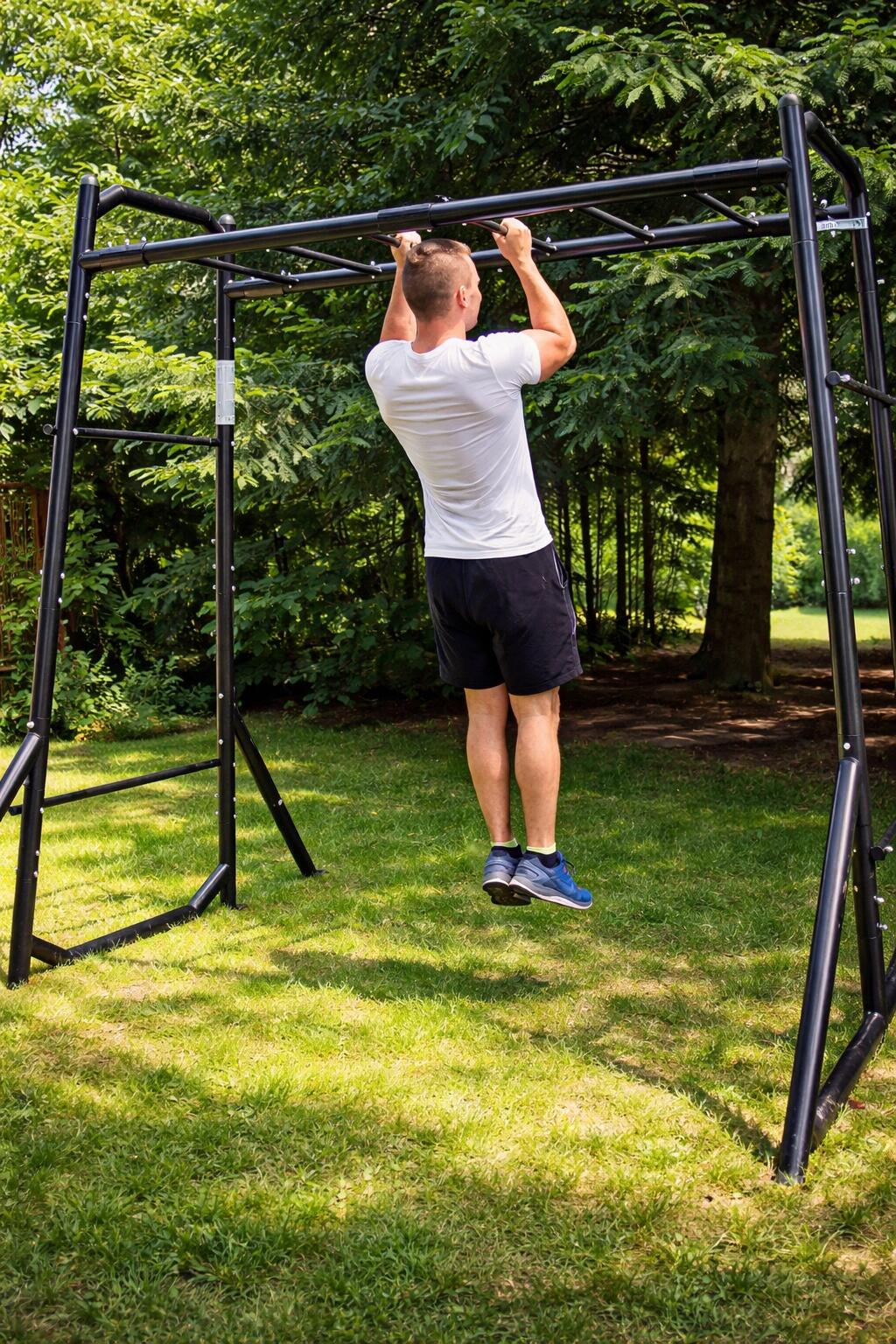 Structure d’escalade extérieure – Gym et barres de gymnastique pour jardin 2/7