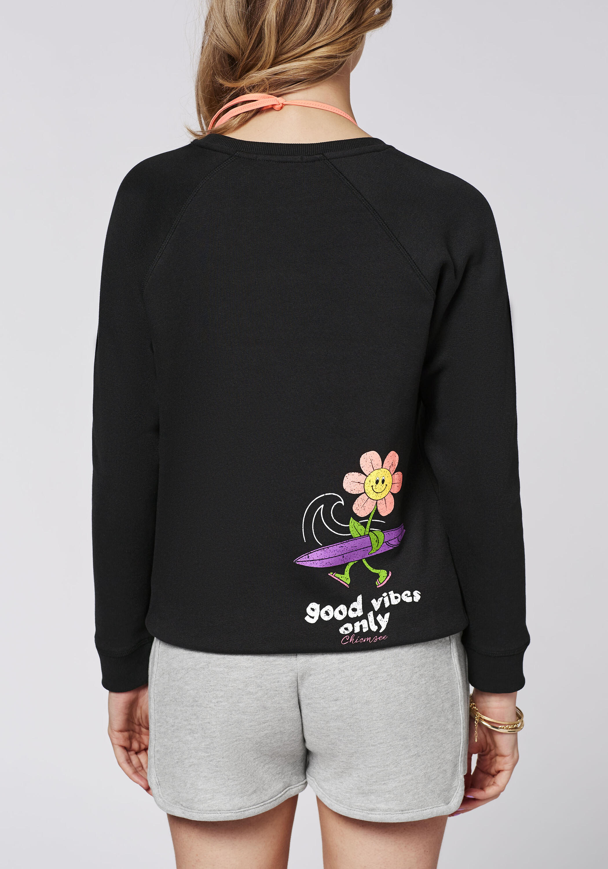 Sweatshirt mit humorvollem Surf-Motiv 6/7
