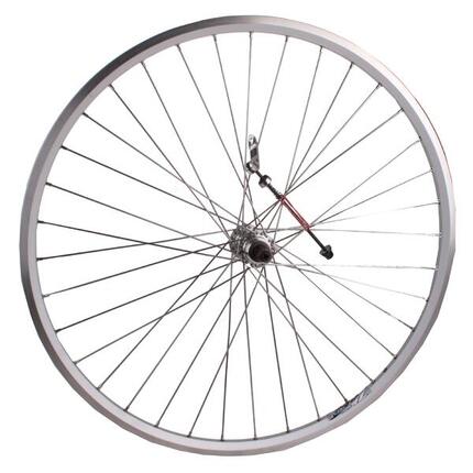Roue arrière Roland 28-622, 7 vitesses, blocage rapide, argent