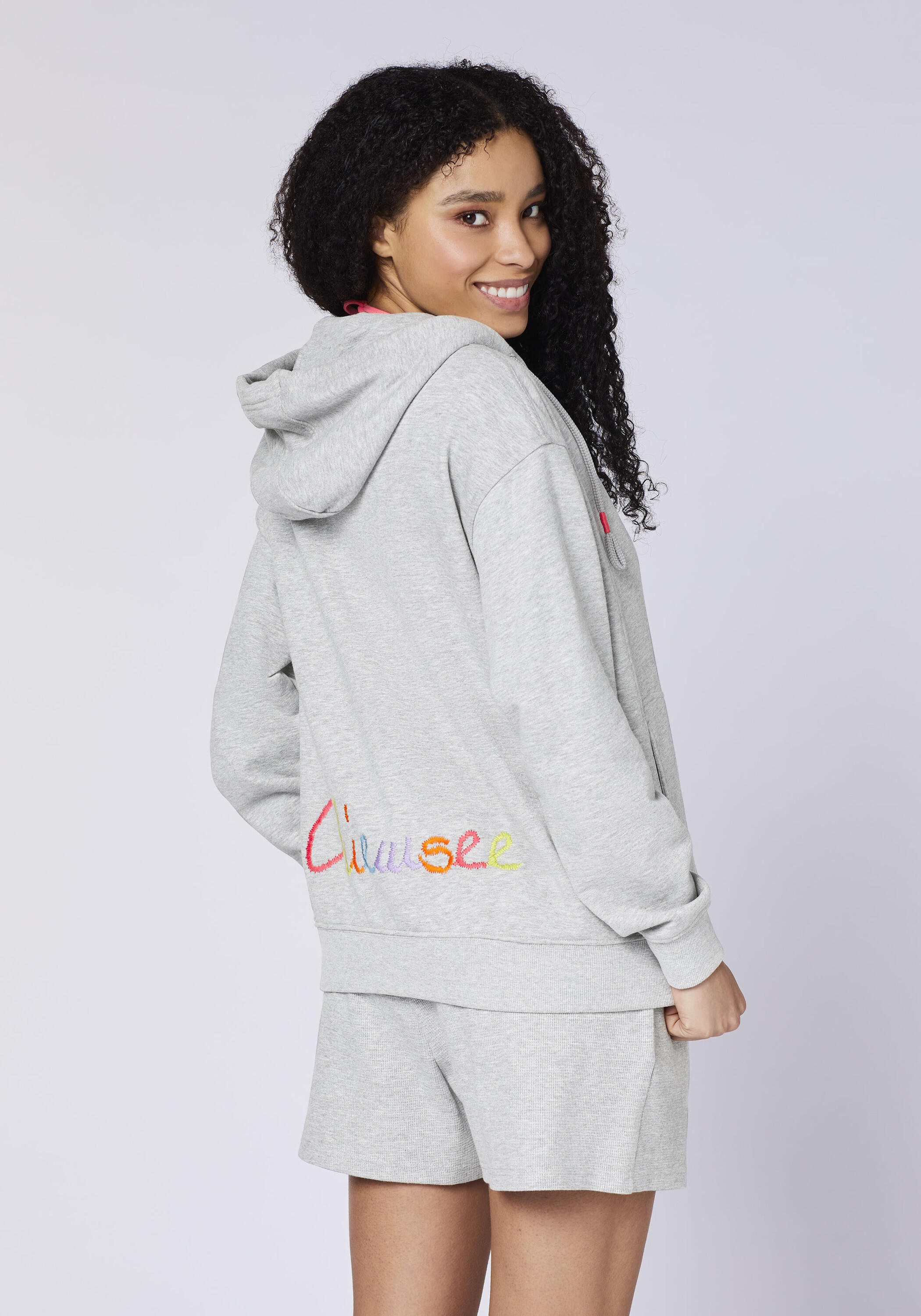 Sweatjacke CHIEMSEE Damen Sweatjacke mit Kapuze 5/7