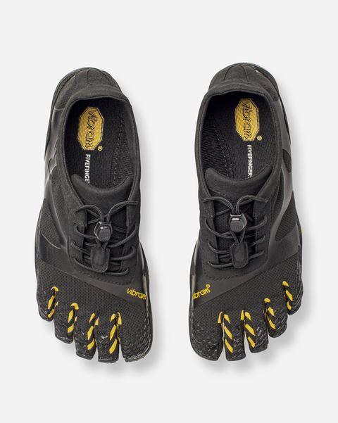 Zapatillas Fivefingers KSO EVO mujer Black/ Yellow running Mujer Amarillo VIBRAM 4/6