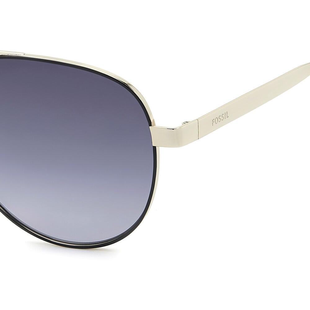 Occhiali da Sole Fossil FOS 3178/G/S 3YG in Metallo Donna 58 mm 3/3