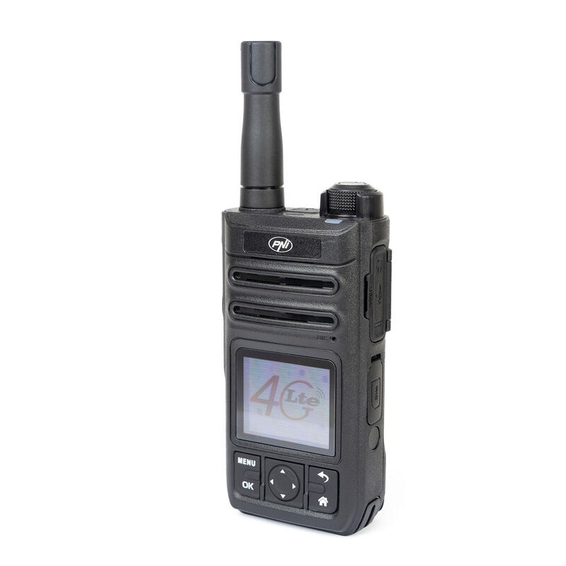 Statie radio PoC 4G LTE, Android, Wi-Fi, ecran 1.77, 4400 mAh, IP54