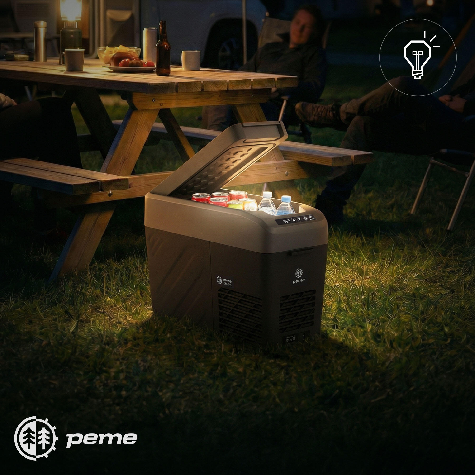 Glacière à compresseur Peme Quest 14 12V/24V 45W 5/7