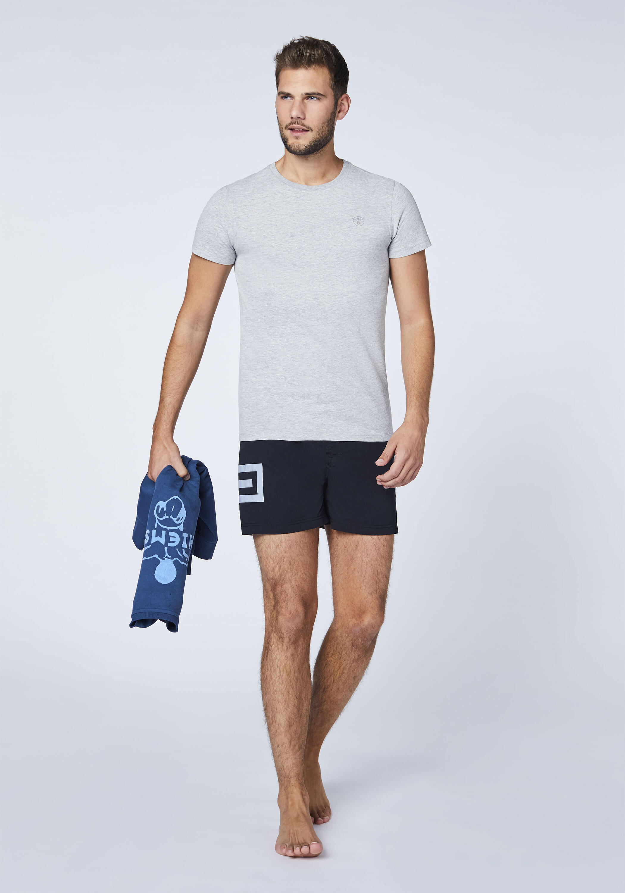 T-Shirts im Basic-Stil mit Logo 5/5