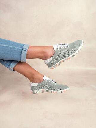 Tennis toile femme JAZARIA Blanc naturel