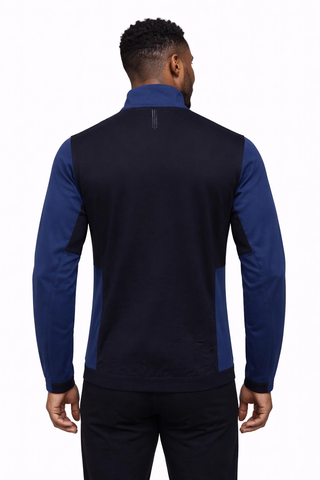 OSKAR Hybrid Softshell Jacke mit atmungsaktivem Mesh-Rückeneinsatz Herren 2/5