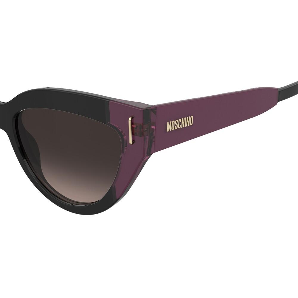 Occhiali da Sole Moschino MOS208/S GUU in Acetato Donna 56 mm 3/3