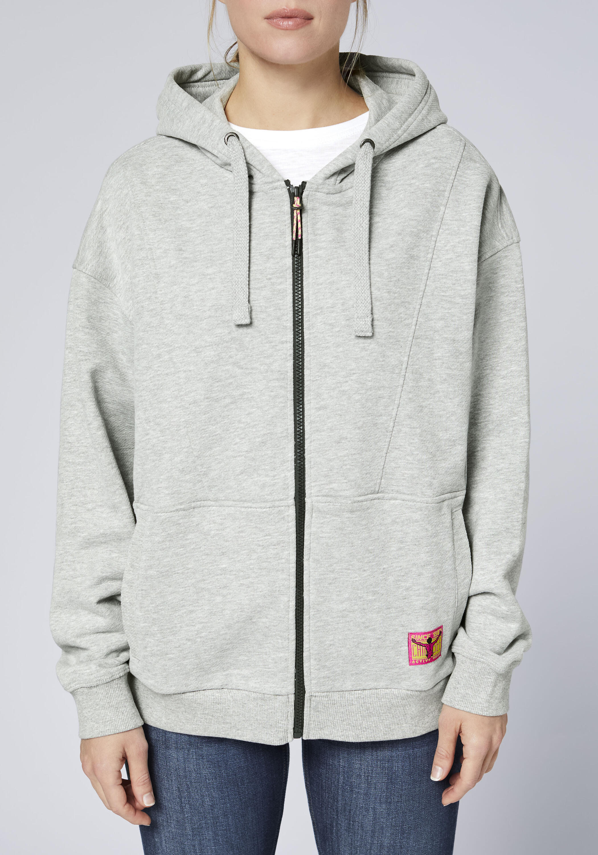 Sweatjacke aus weichem French Terry 7/7