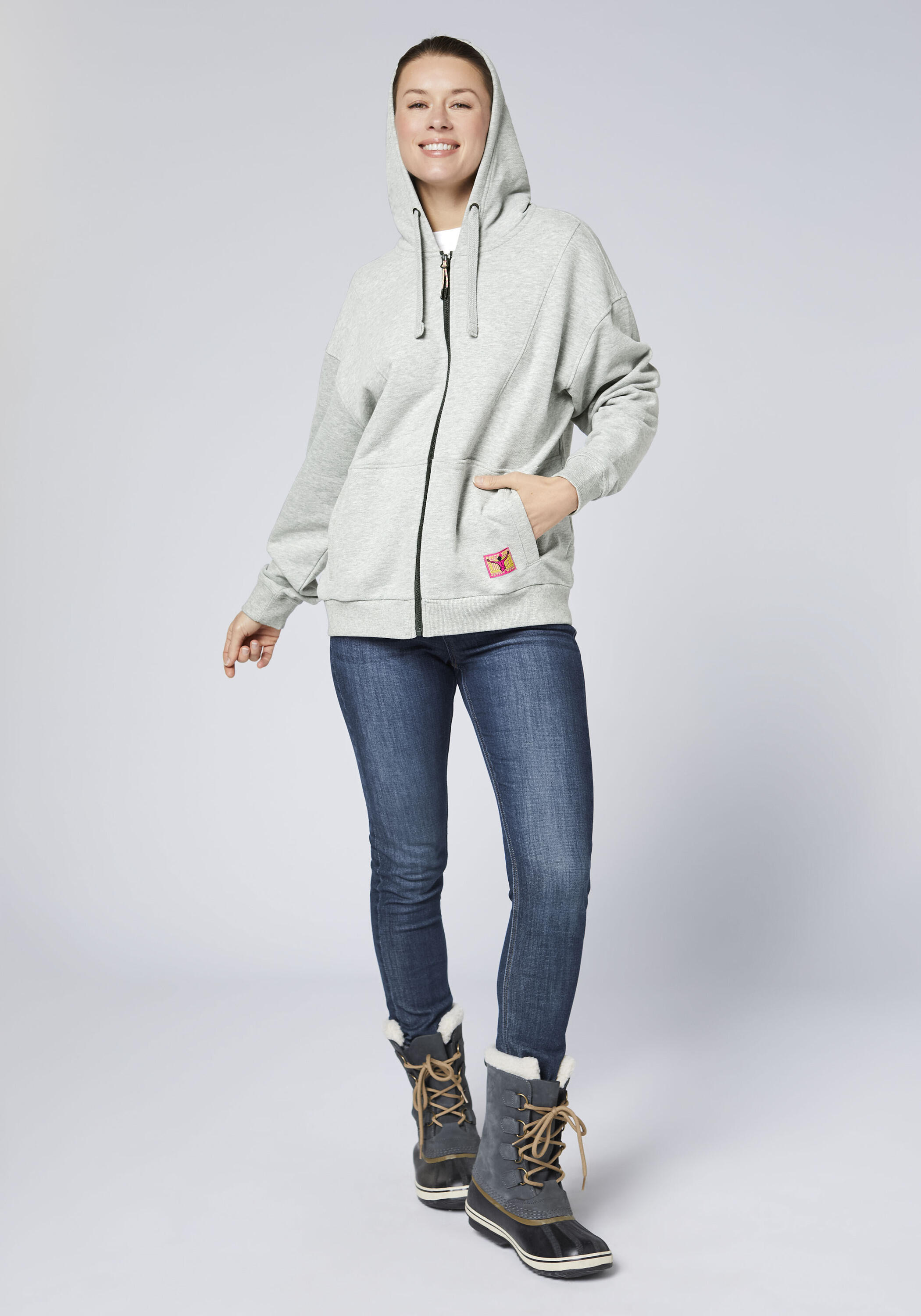 Sweatjacke aus weichem French Terry 5/7