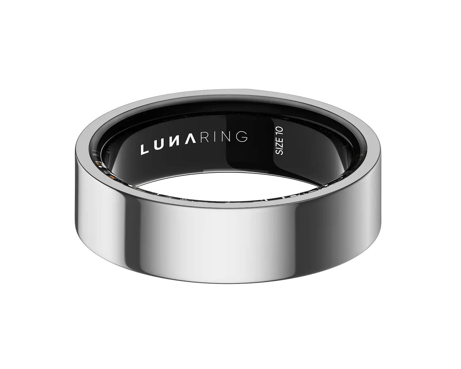 Anello Smart Ring NOISE LUNA RING Gen 2.0 Stardust Argento (Taglia 9) 2/6