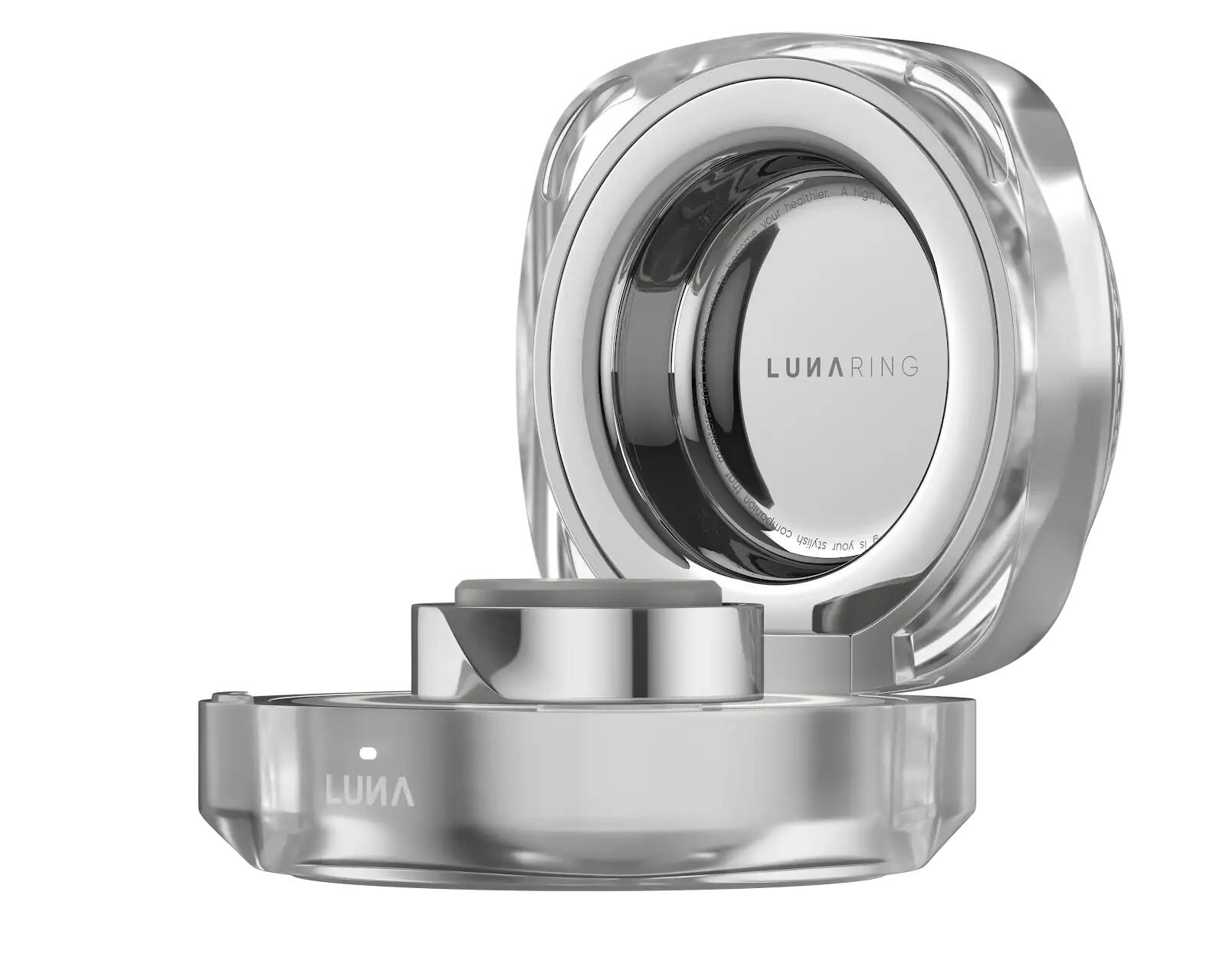 Anello Smart Ring NOISE LUNA RING Gen 2.0 Stardust Argento (Taglia 9) 4/6