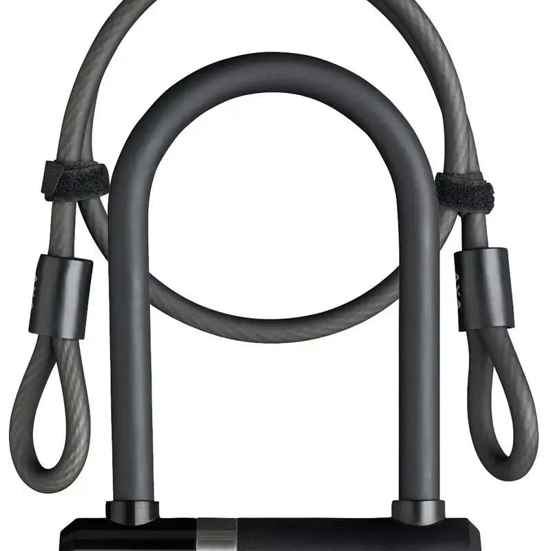 AXA Newton UL U-lock with cable 230 mm