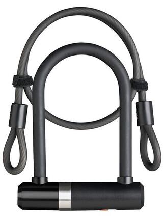 AXA Newton UL beugelslot met kabel 230 mm