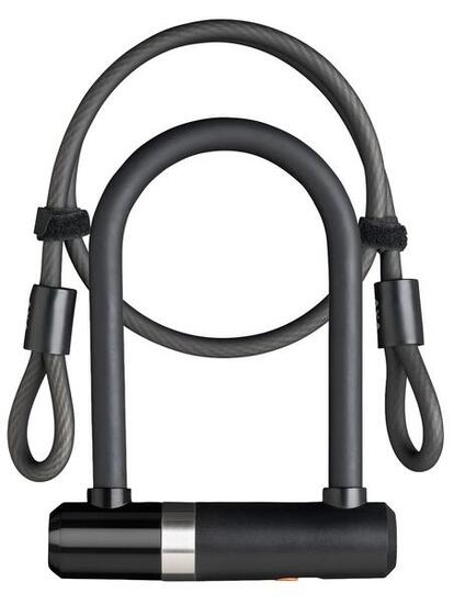 AXA Newton UL beugelslot met kabel 230 mm