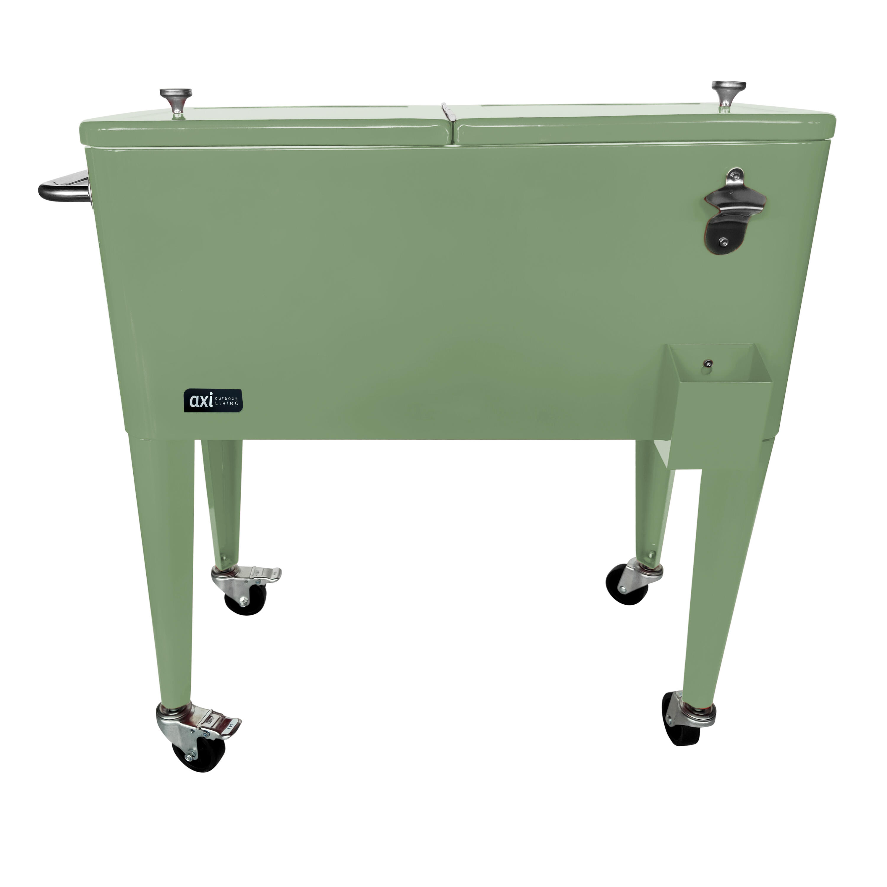 Retro Koelbox Groen, Drankkoeler, 76 liter 2/7