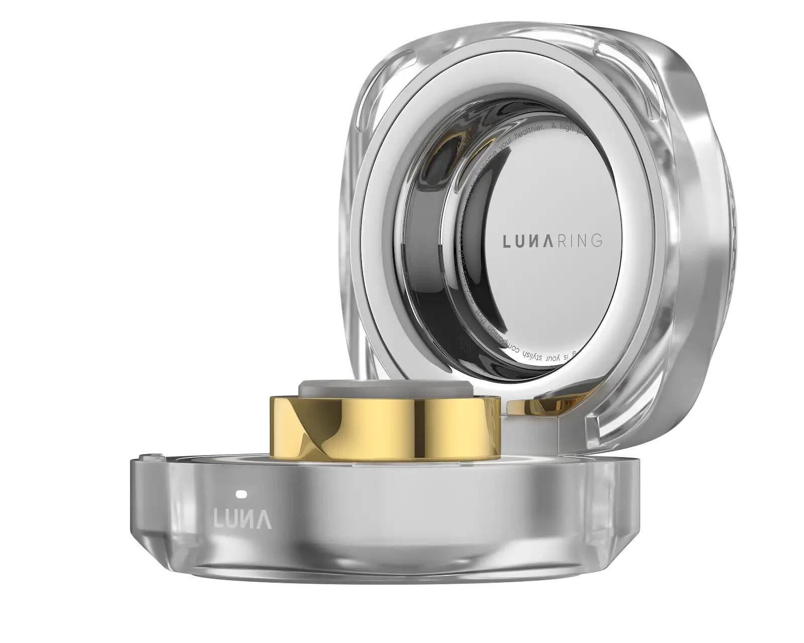 Anel Smart Ring NOISE LUNA RING Gen 2.0 Sunlit Dourado (Size 8) 3/6