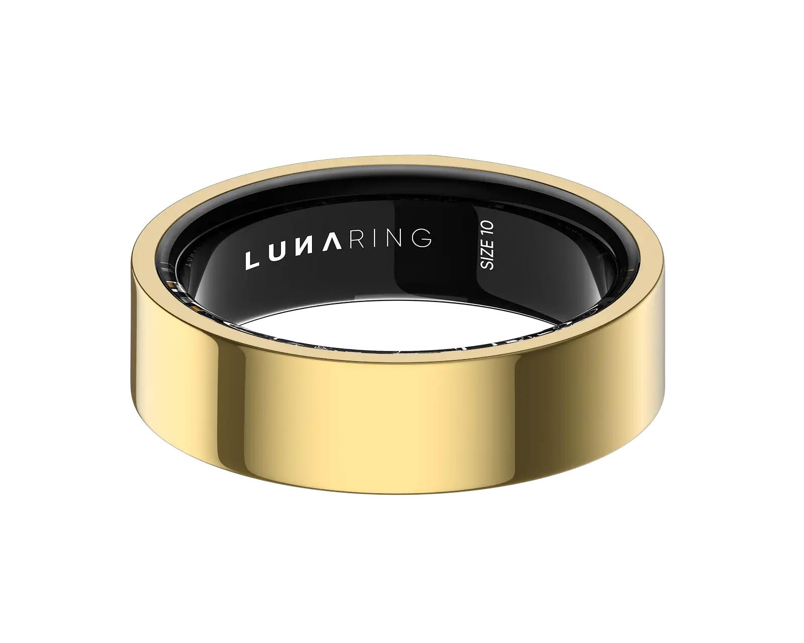 Anel Smart Ring NOISE LUNA RING Gen 2.0 Sunlit Dourado (Size 8) 2/6