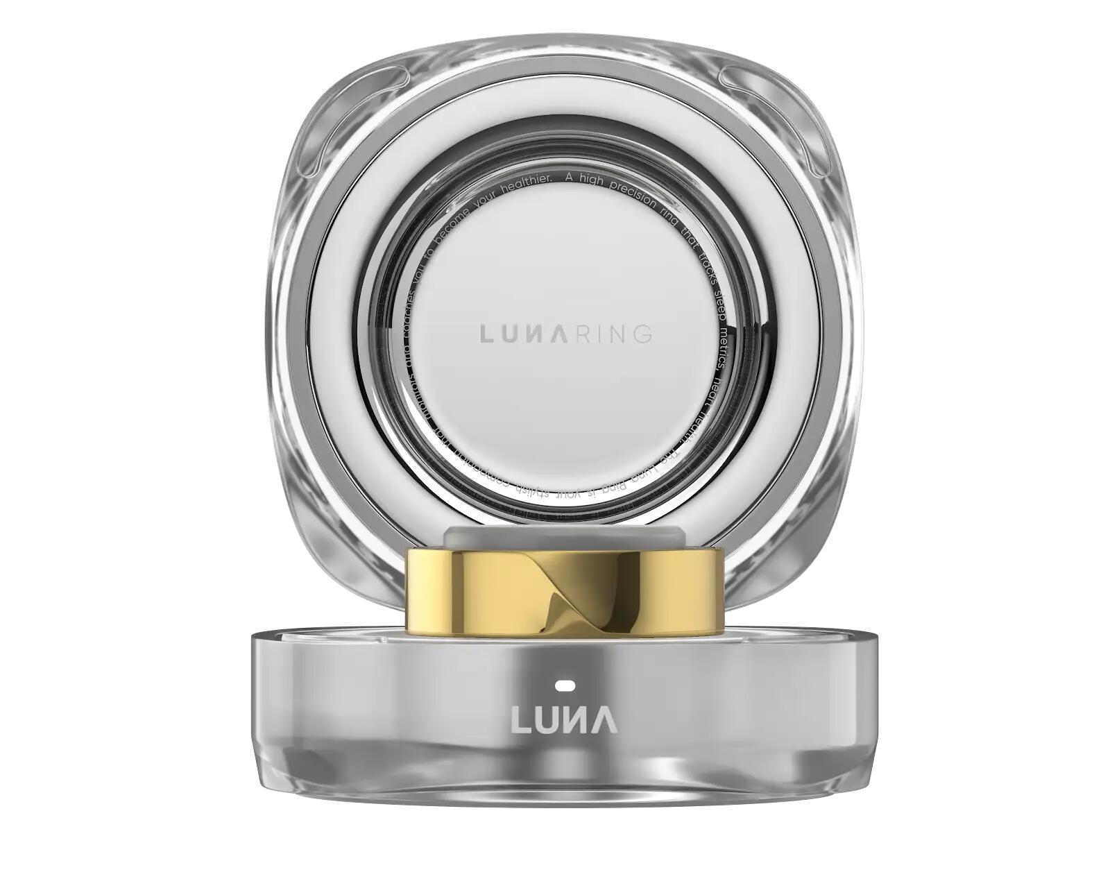 Anel Smart Ring NOISE LUNA RING Gen 2.0 Sunlit Dourado (Size 8) 4/6