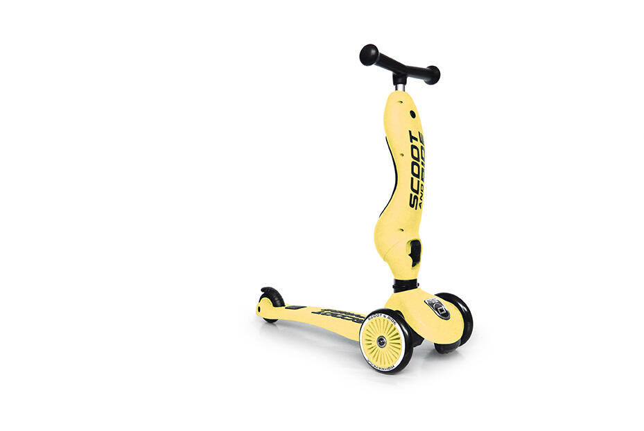 Trottinette 2-en-1 avec siège & 3 roues - Highwaykick 1 Citron 3/5
