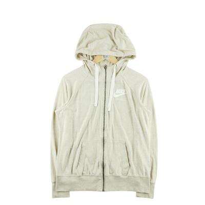 Tweedehands - dames full-zip beige hoodie - goede staat