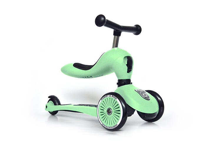 Trottinette 2-en-1 avec siège & 3 roues - Highwaykick 1 Kiwi 2/6