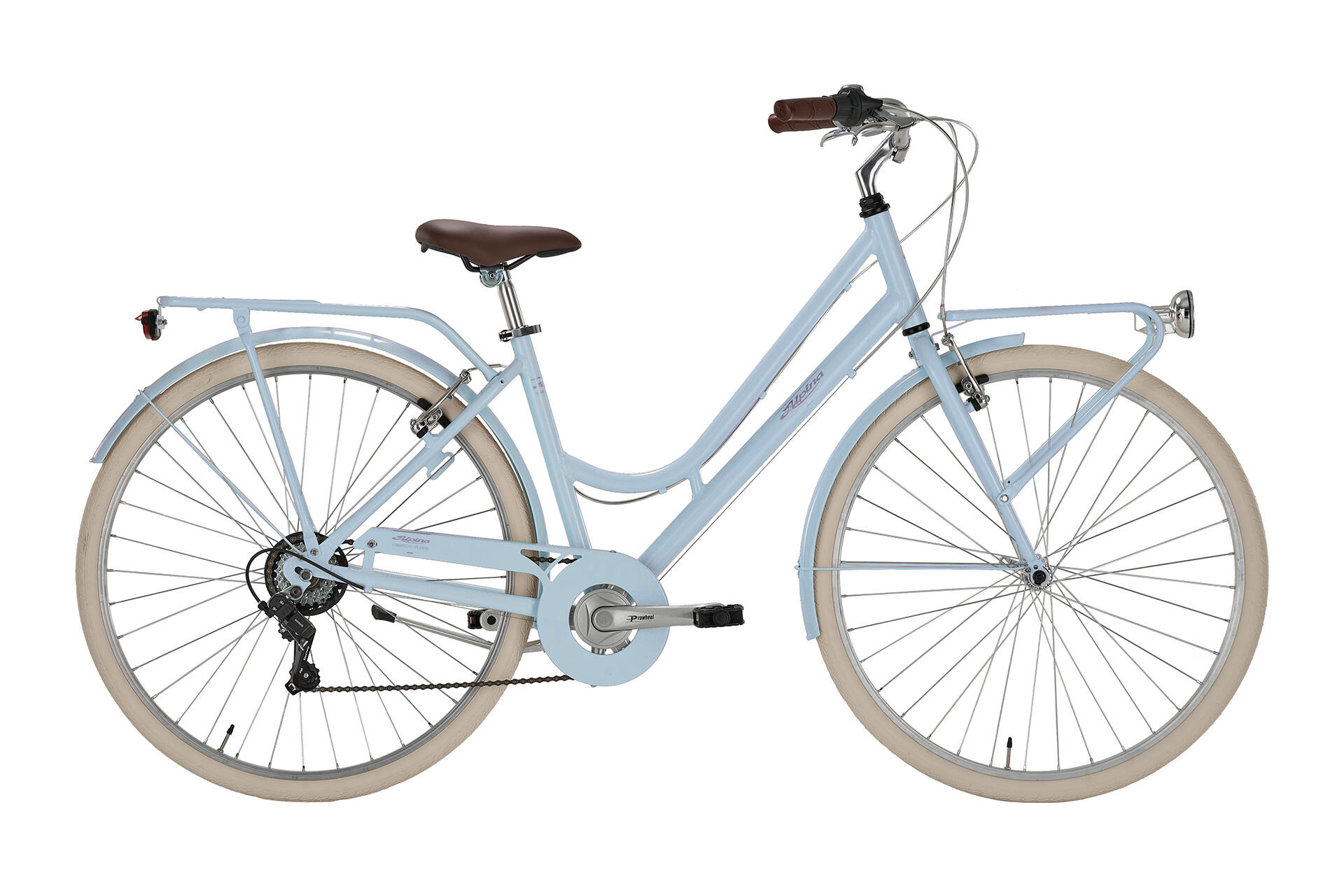 Stadsfiets Bonneville 28 inch, lichtblauw 2/2