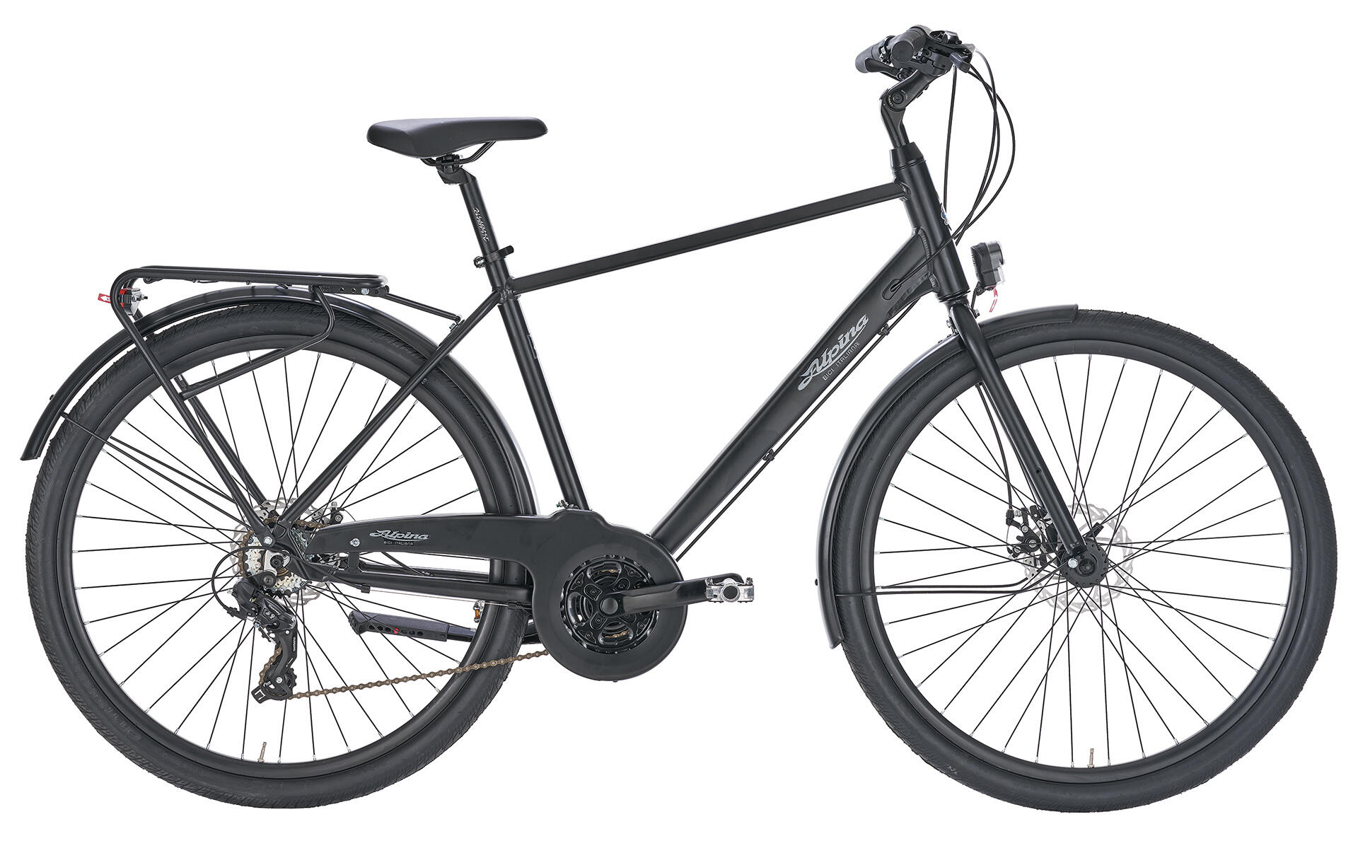 BICICLETA ALPINA CONFORT HOMBRE 28 21V - cortar 500 mm 2/2