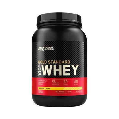 Optimum Nutrition 100% Whey Gold Standard (2lbs) Banana Cream - Proteine