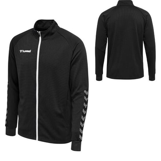 HUMMEL Veste hmlAUTHENTIC POLY ZIP JACKET KIDS Black-White