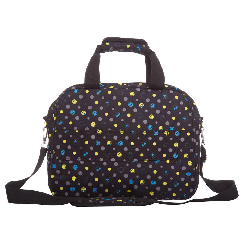 Geanta avion Lamonza Smiley Face Be Happy 36x29x14 cm, 0.48 kg