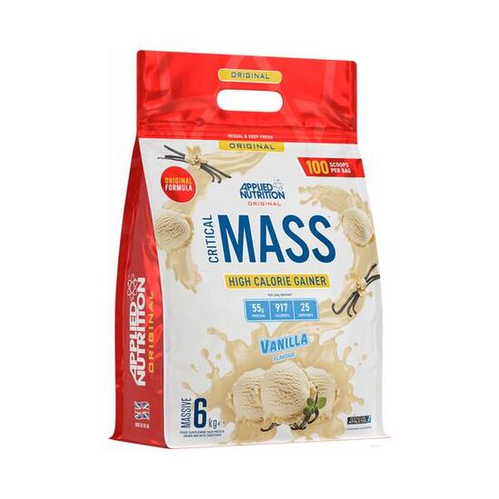 Applied Nutrition Critical Mass Original (6000g) Vanilla - Gewichtstoename