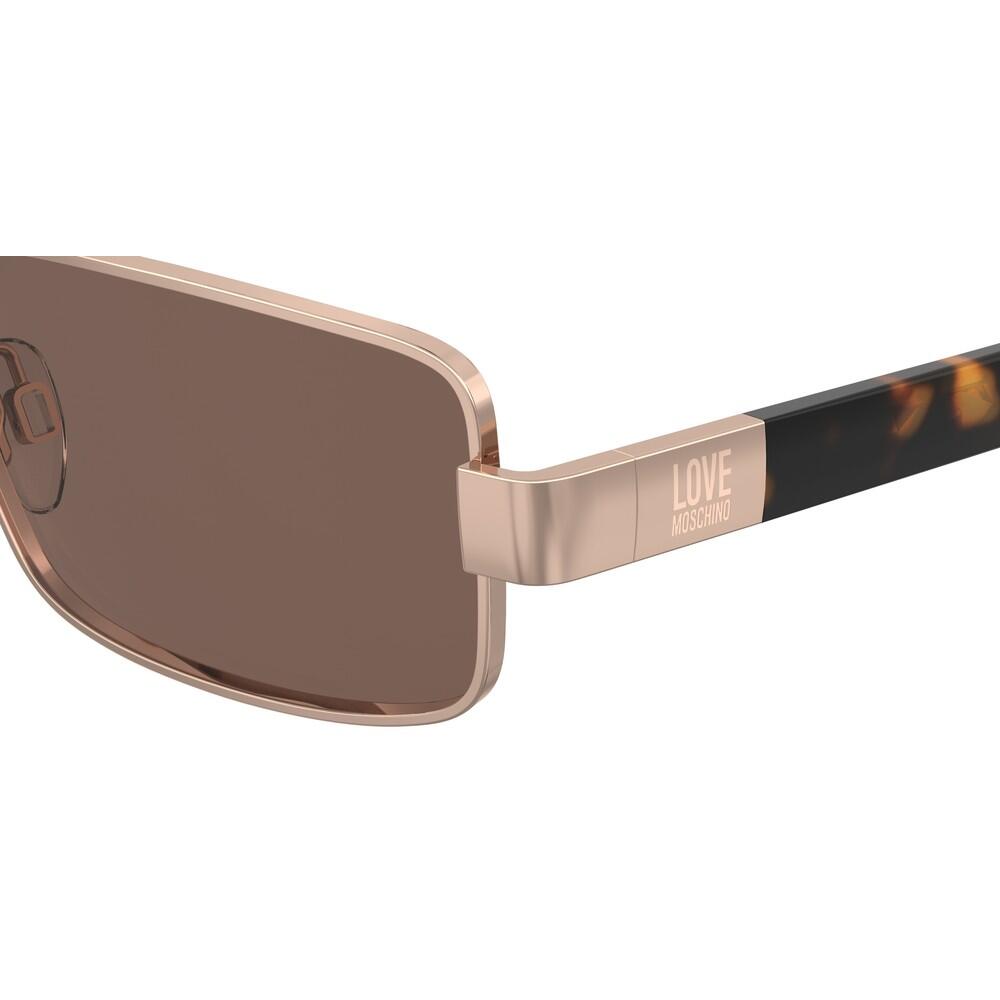 Occhiali da Sole Love Moschino MOL100/S DDB in Metallo Donna 58 mm 3/3