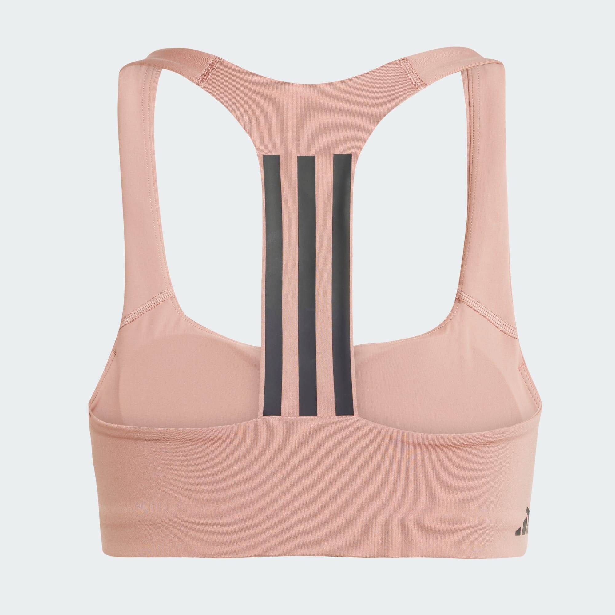 Adidas PWIM MS 3S BRA Women Training Bra Red -  2