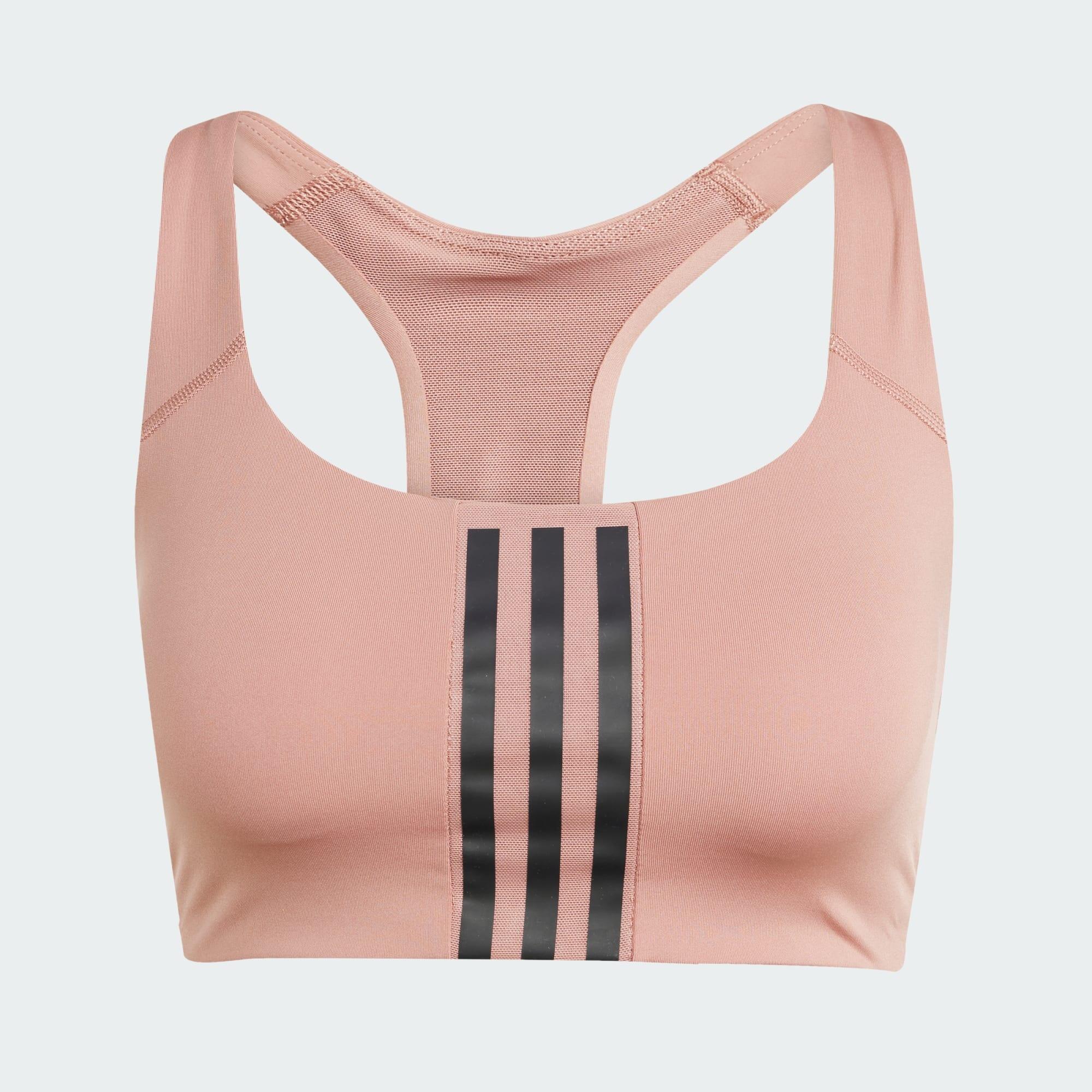 Adidas PWIM MS 3S BRA Women Training Bra Red